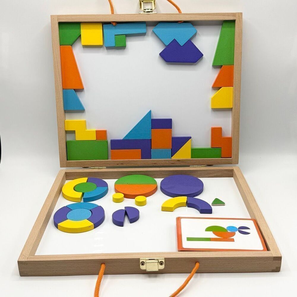 Mindware Imagination Magnets Complete Set Clean 42 Magnets, 10+ cards Plus Case